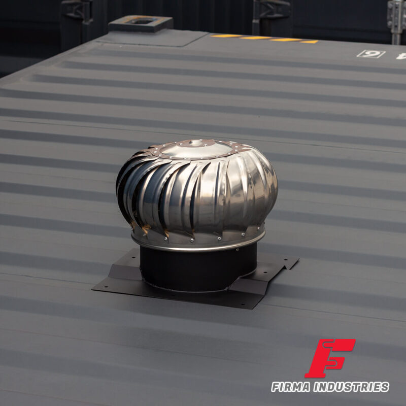 Container Spinning Roof Vent Set