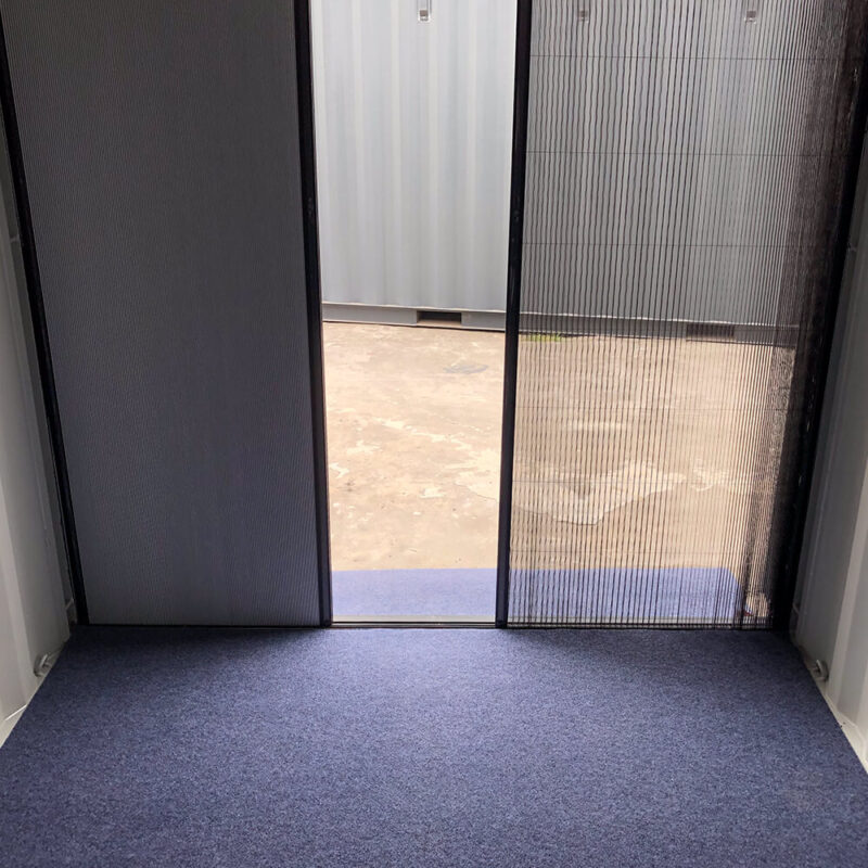 DIY Sliding Retractable Blind + Flyscreen